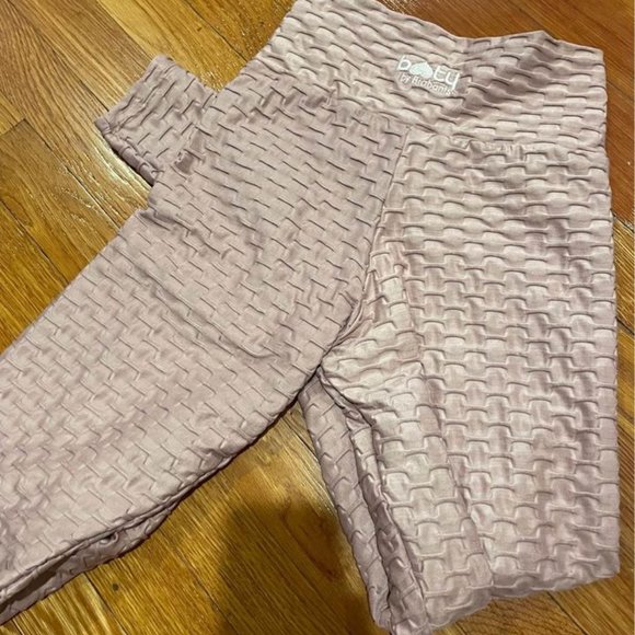 Booty By Brabants light pink chrome leggings - Picture 1 of 2